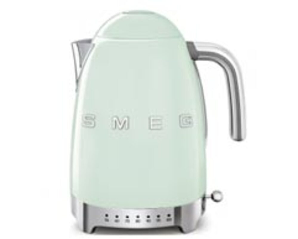 SMEG KLF04PGEU Чайник электрический с регулируемой температурой, пастельный зеленый