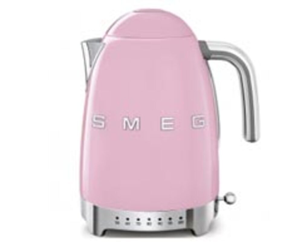 SMEG KLF04PKEU Чайник электрический с регулируемой температурой, розовый