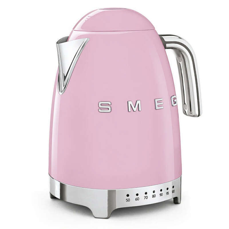 SMEG KLF04PKEU Чайник электрический с регулируемой температурой, розовый