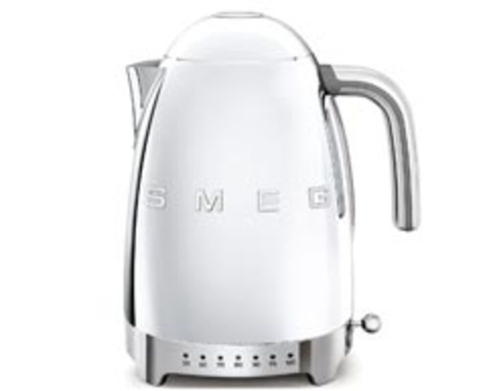 SMEG KLF04SSEU Чайник электрический с регулируемой температурой,  полированная нержавеющая сталь