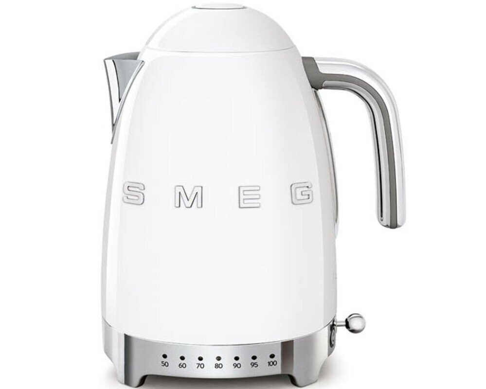 SMEG KLF04WHEU Чайник электрический с регулируемой температурой, белый