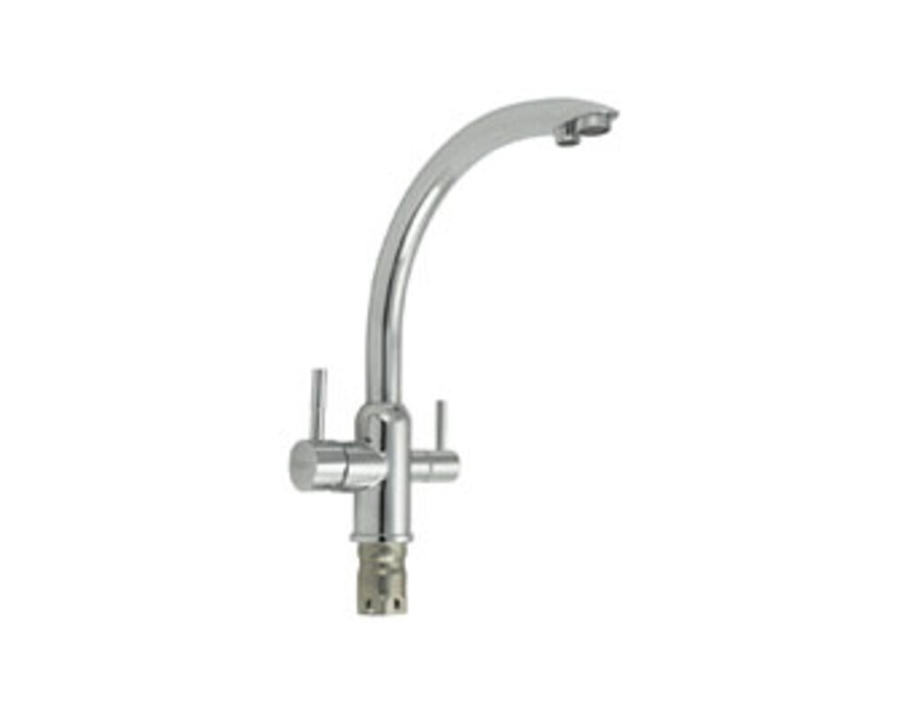 Смеситель 9266 С-образный, с подкл. фильтра, хром