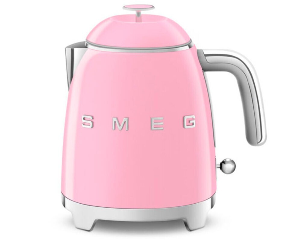 SMEG KLF05PKEU Мини чайник электрический, розовый