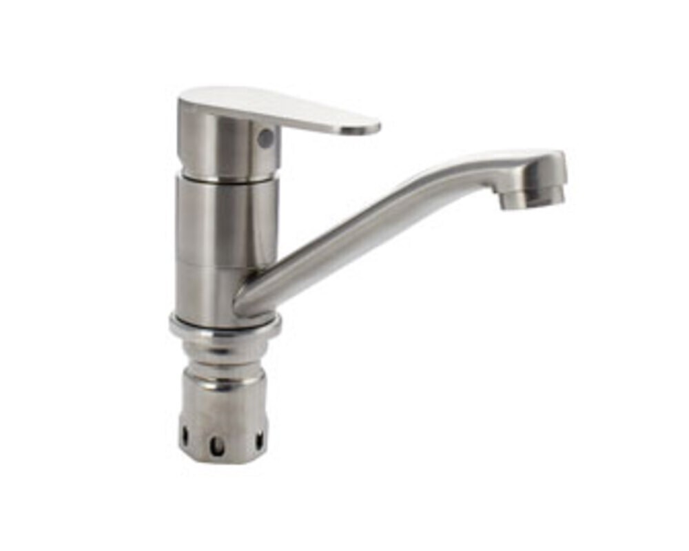 Смеситель MAGNUS 9244 короткий излив, из нерж. стали 304