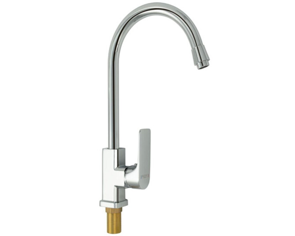 Смеситель MAGNUS 8454 С-образный излив, хром