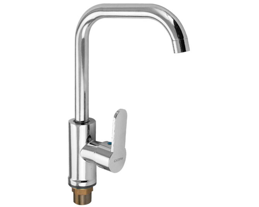 Смеситель Сатурн 48004 Г-образный излив, хром