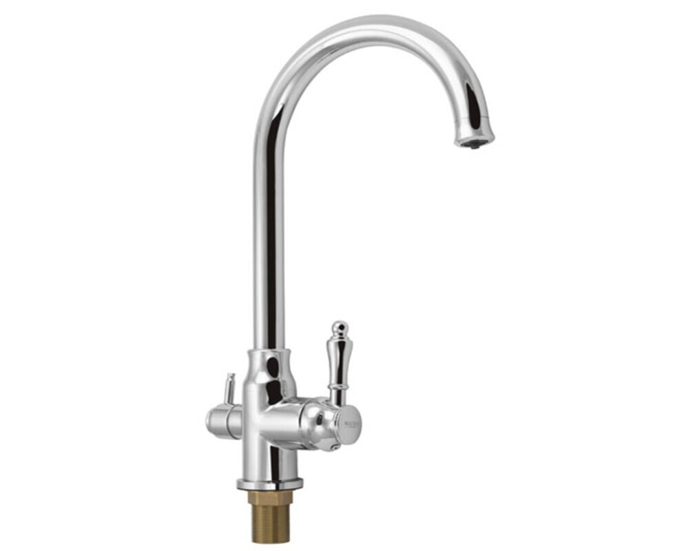 Смеситель MAGNUS 8243 С-образный излив, с подкл. фильтра, хром