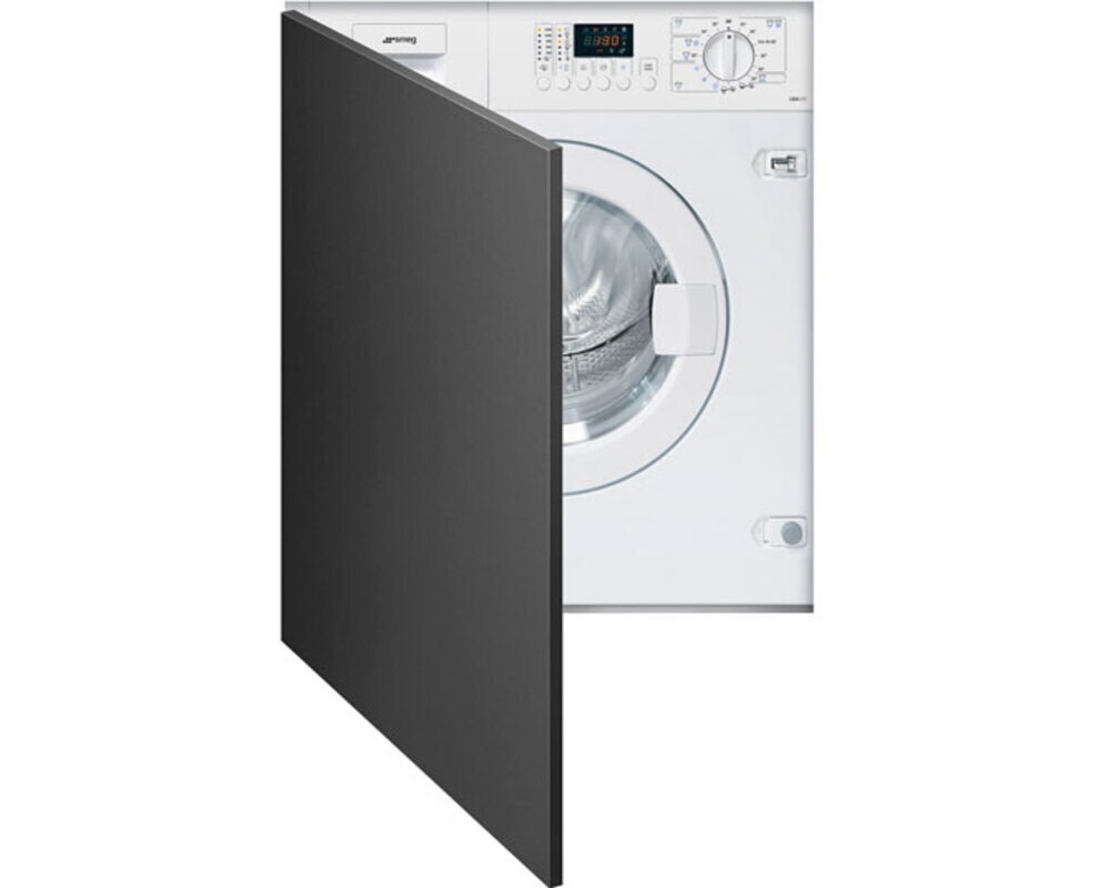 SMEG LSIA127 Встраиваемая стиральная машина с сушкой, 60 см, цвет белый