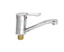 Смеситель TORNADO 4244s однорычажный короткий излив, хром