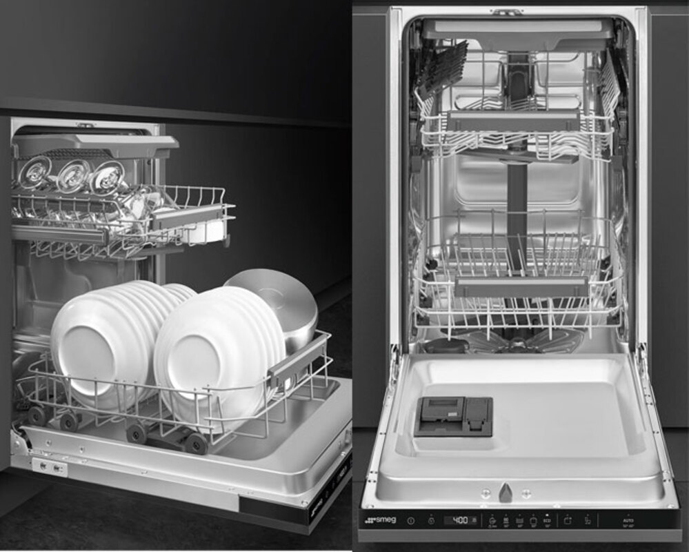 SMEG ST4523IN Полностью встраиваемая посудомоечная машина, 45 см