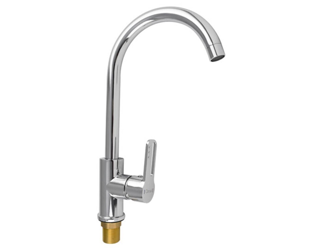 Смеситель CONSUL 4954 боковой ручка с прорезью, хром