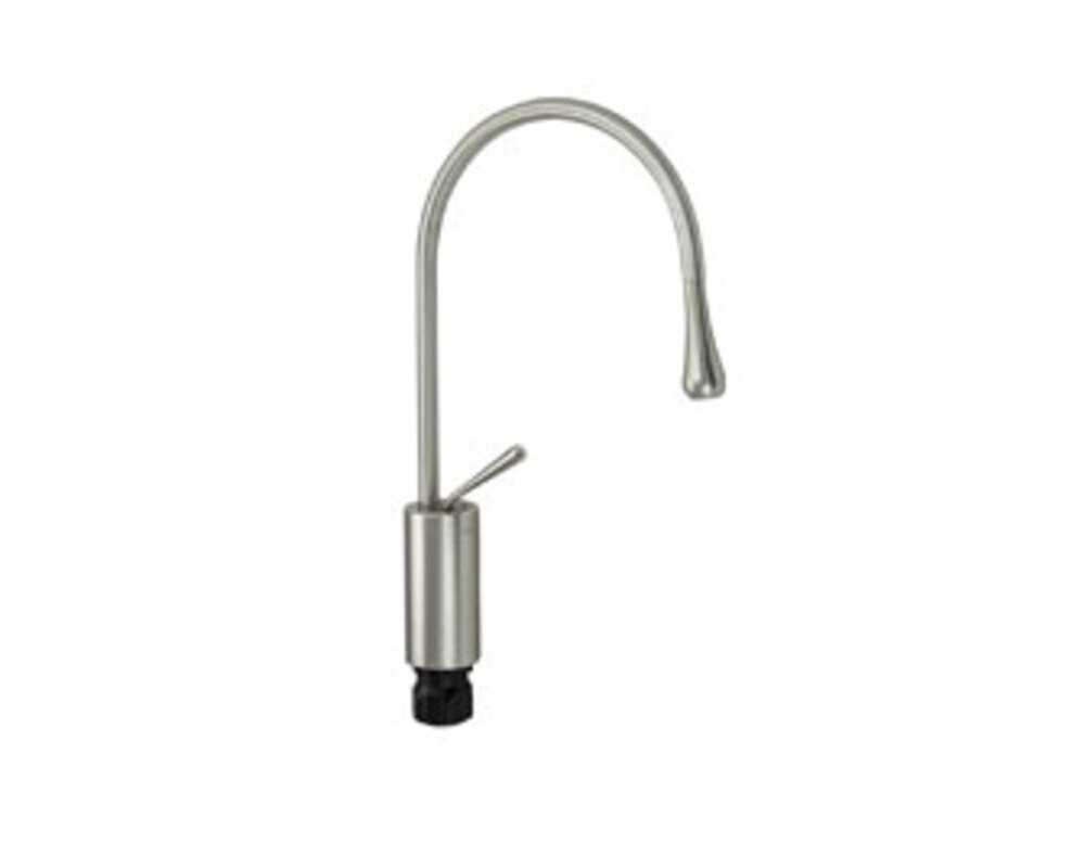 Смеситель BRIMIX 82218 С-образный излив, нерж., из алюминия