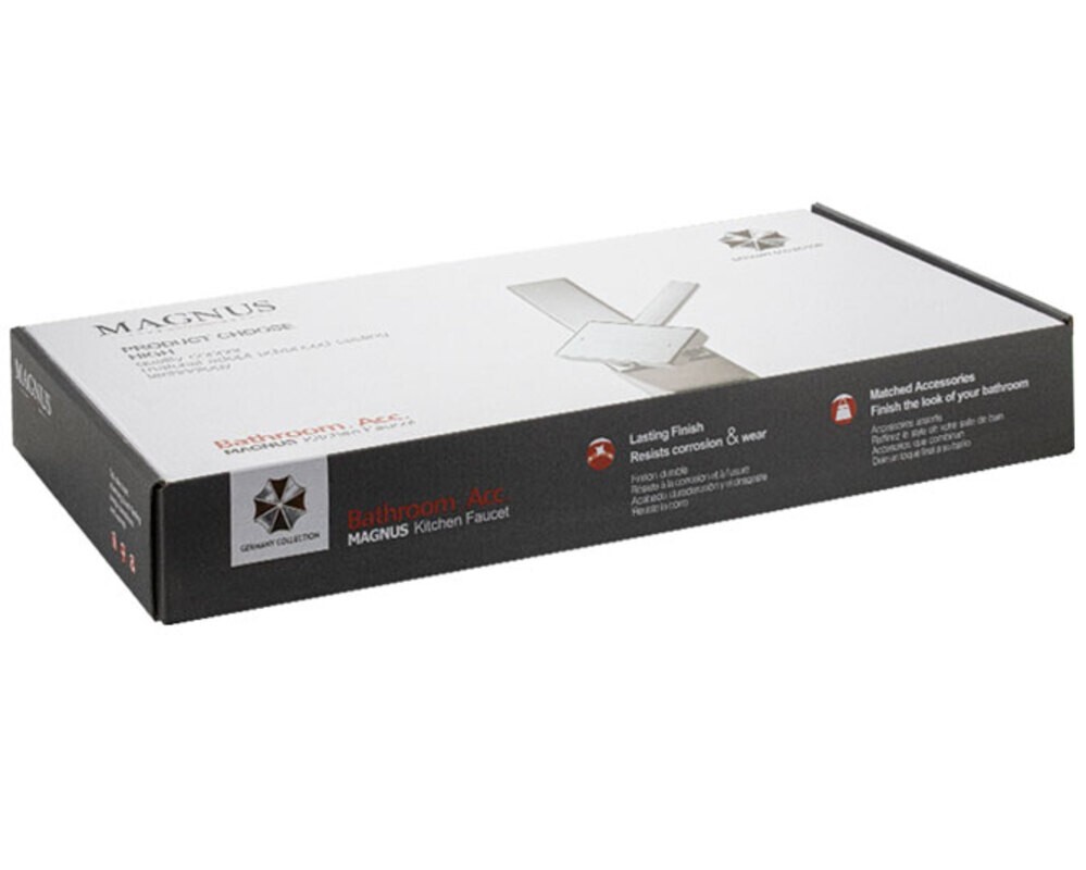 Смеситель 91120 Г-образный, ЧЕРНЫЙ, с подкл. фильтра, из нерж. стали 304