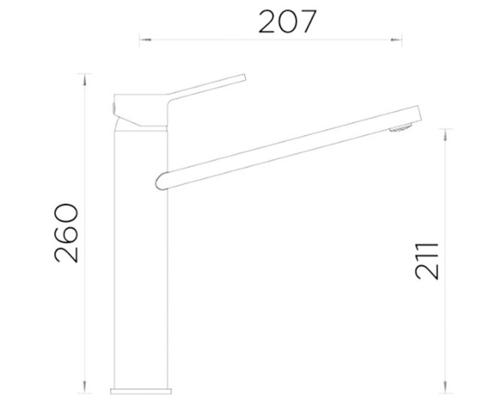Смеситель Schock PAPILIO Cristadur магма