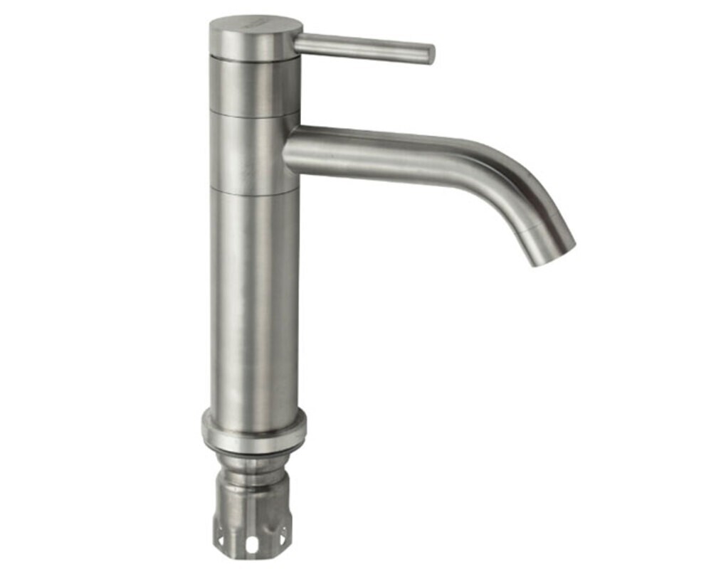 Смеситель MAGNUS 9145 для РАКОВИНЫ, поворотный излив, нерж