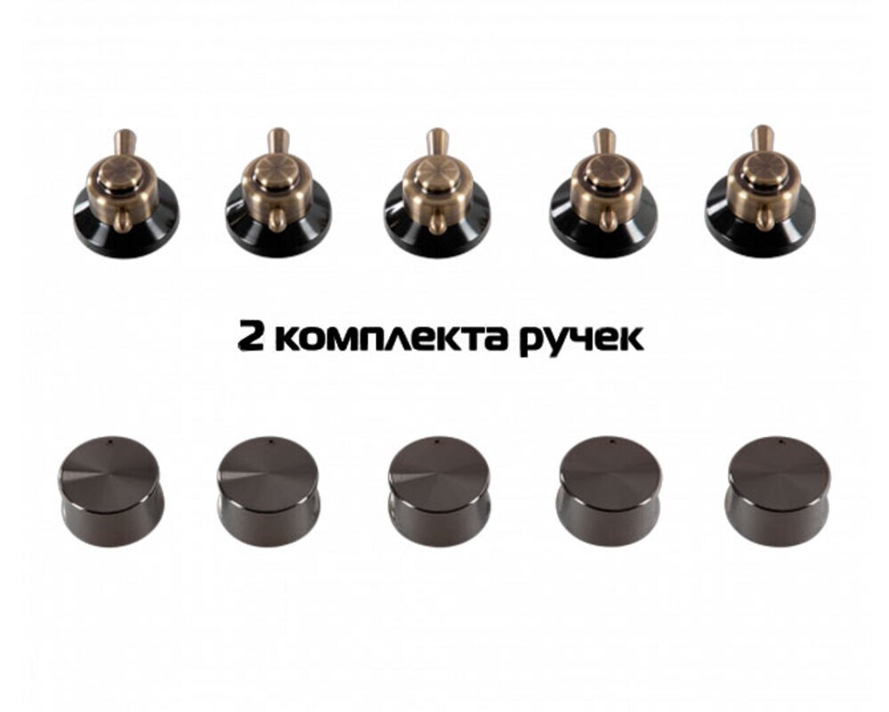 Варочная поверхность газовая HIBERG VM 7155 B