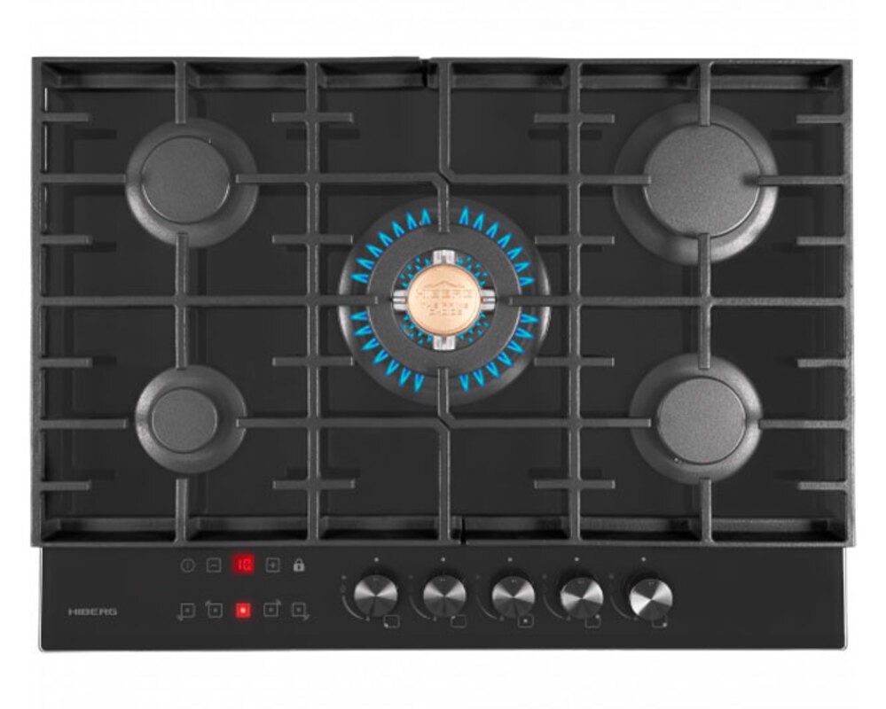 Варочная поверхность газовая HIBERG VM 7155 B