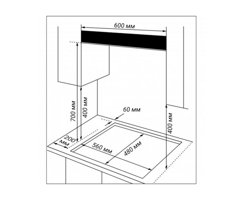 Варочная поверхность газовая HIBERG VM 7155 B