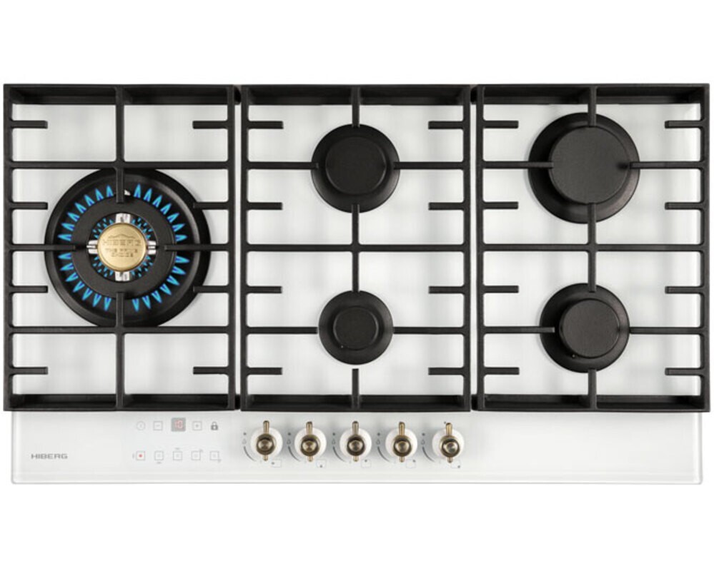 Варочная поверхность газовая HIBERG VM 9155 W