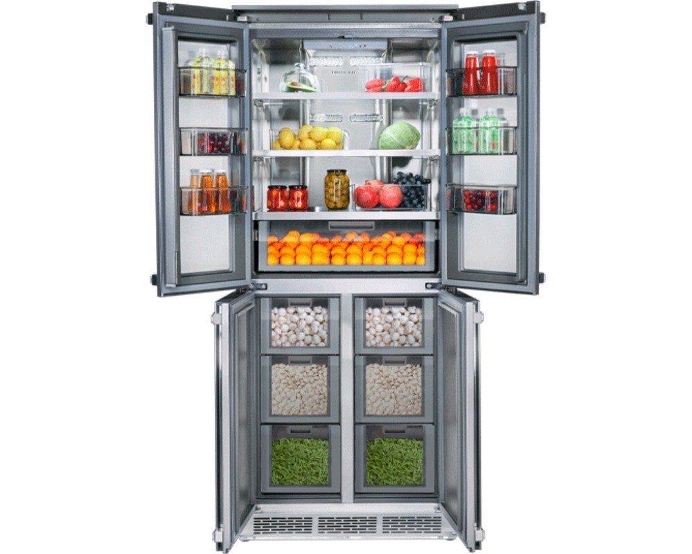 Встраиваемый холодильник HIBERG i-RFQB 550 NFG