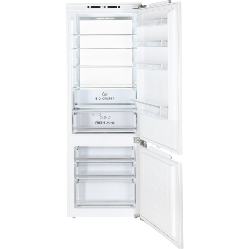 Встраиваемый холодильник HIBERG i-RFCB 500F NFW