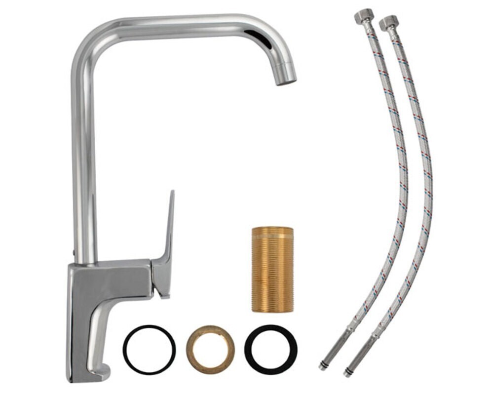 Смеситель кухонный MAGNUS 8554 хром