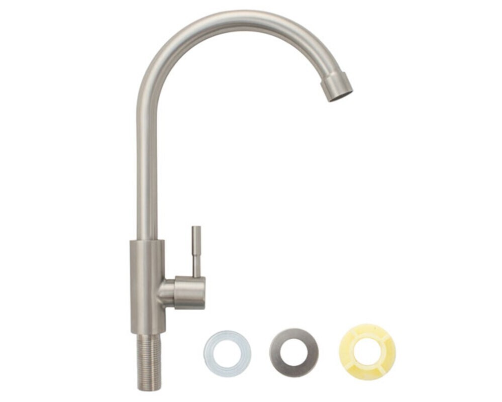 Кран MAGNUS 9208 на одну воду, нерж. сталь 304.