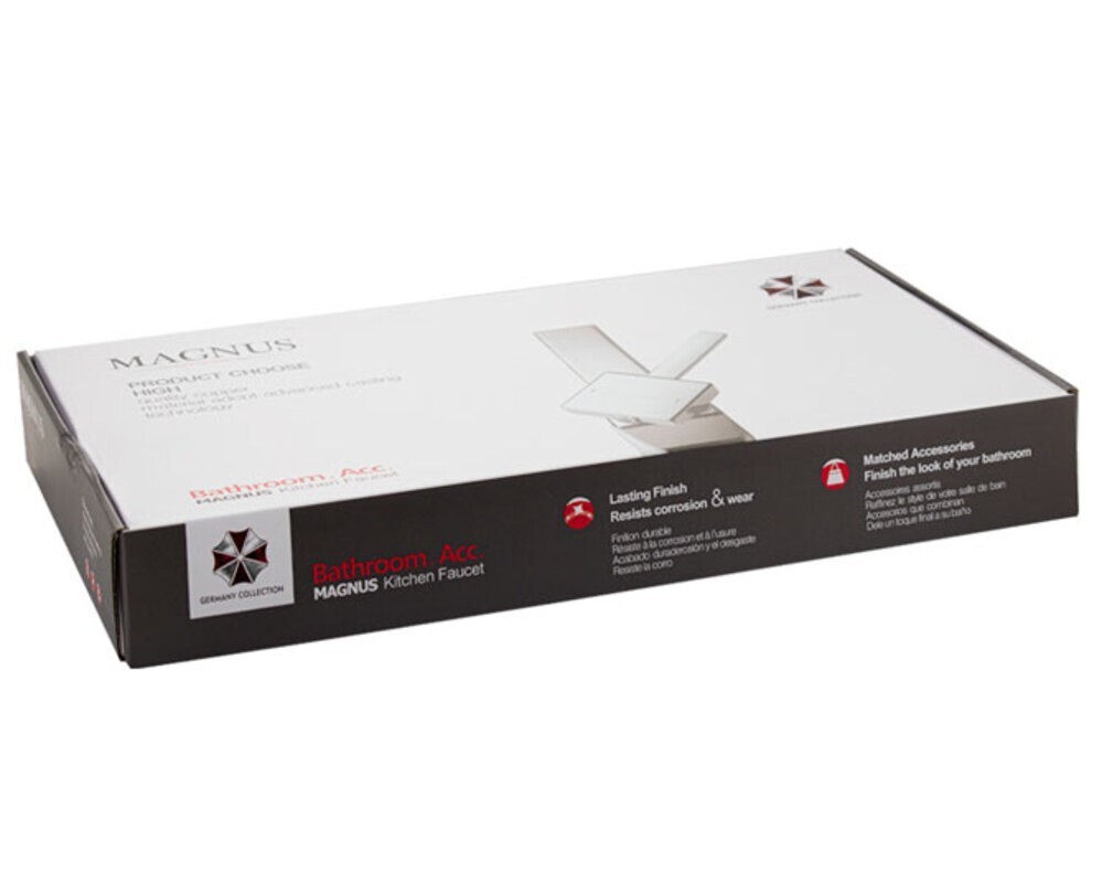 Смеситель 91122 Г-образный, МАТОВЫЙ, с подкл. фильтра, из нерж. стали 304