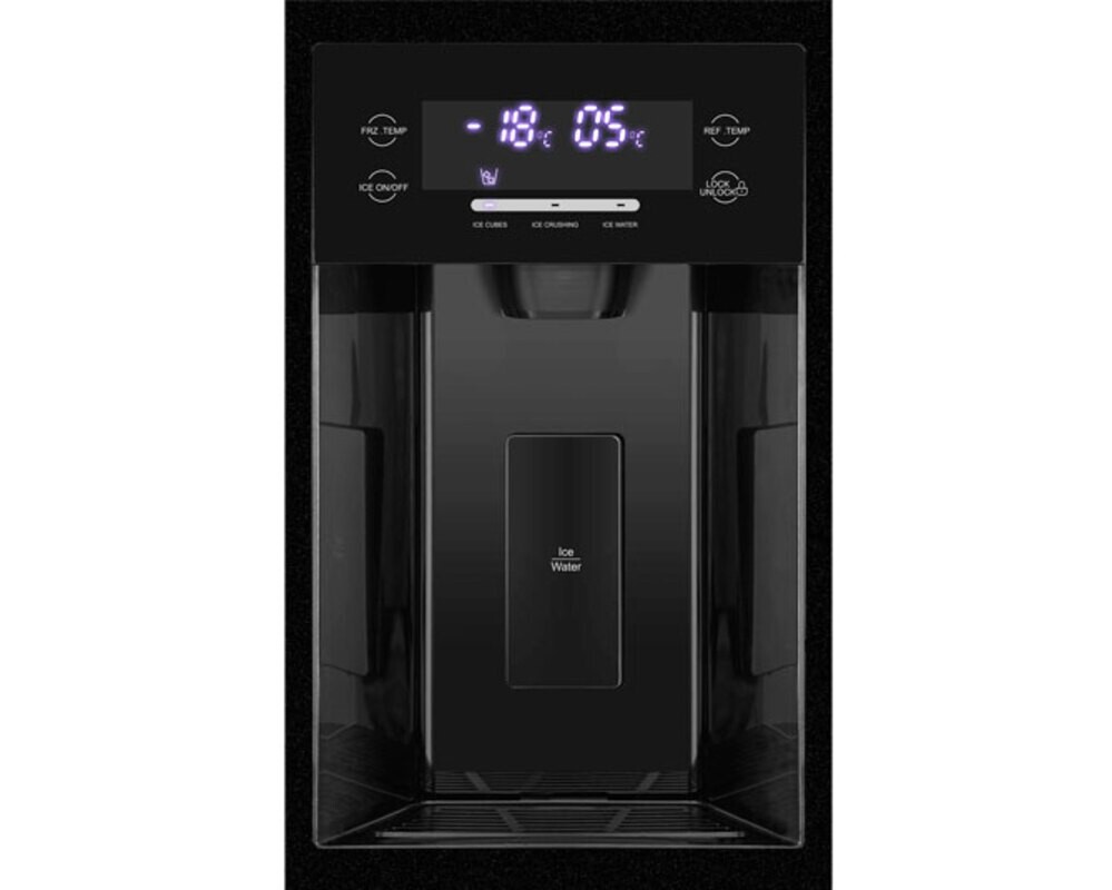 Холодильник HIBERG RFS-650DX NFGB inverter