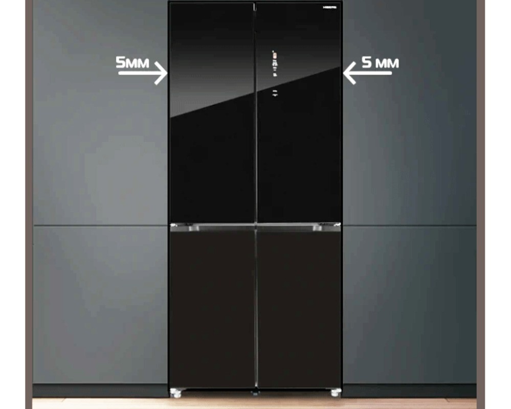 Холодильник HIBERG RFQ-600DX NFGB inverter