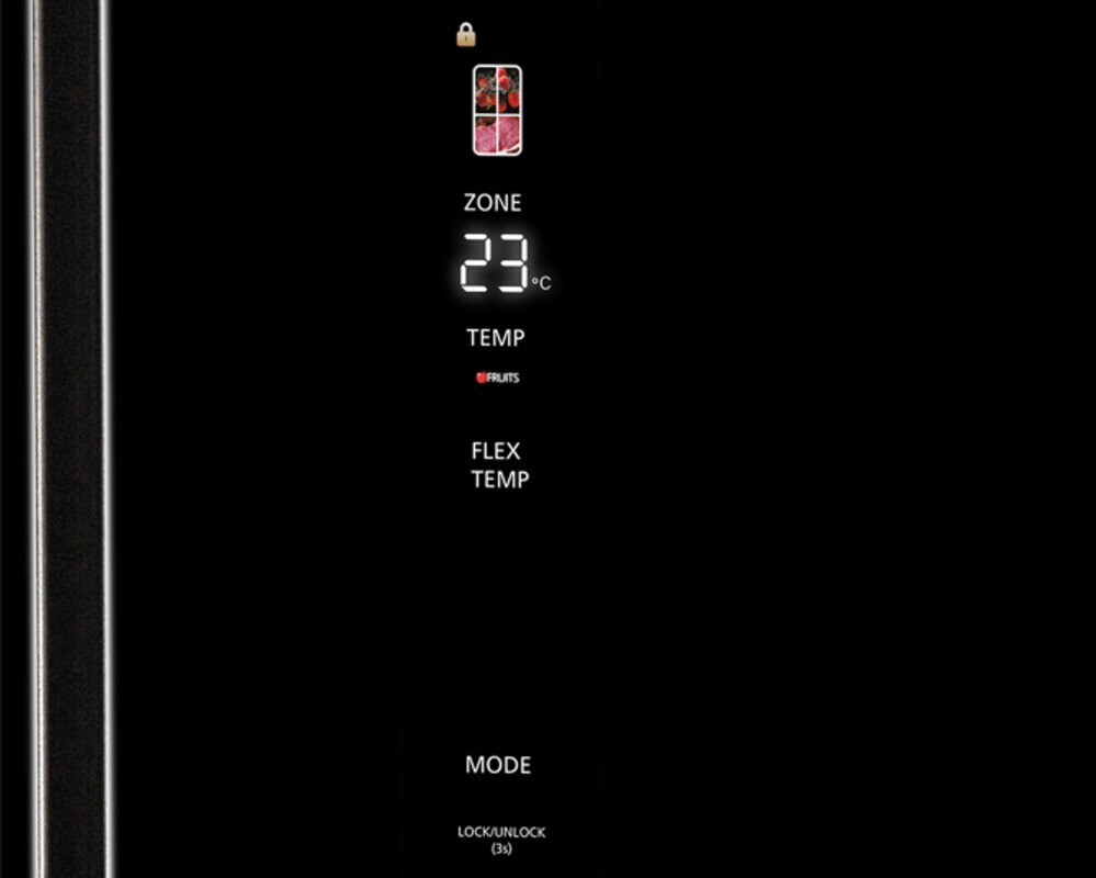 Холодильник HIBERG RFQ-600DX NFGB inverter