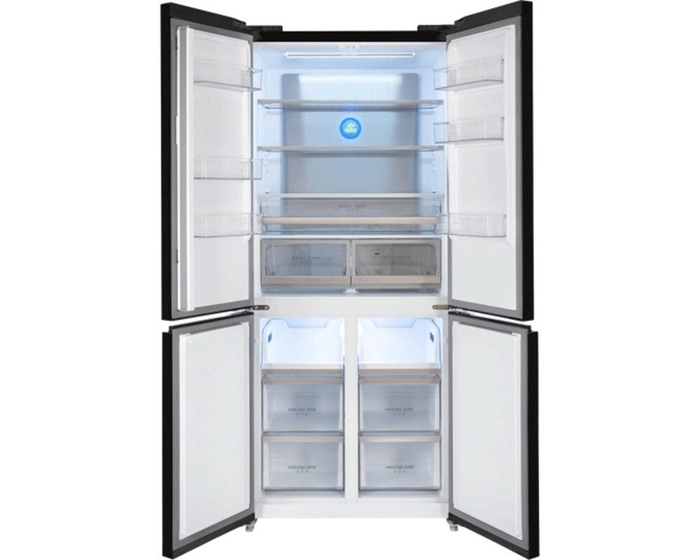 Холодильник HIBERG RFQ-600DX NFGB inverter