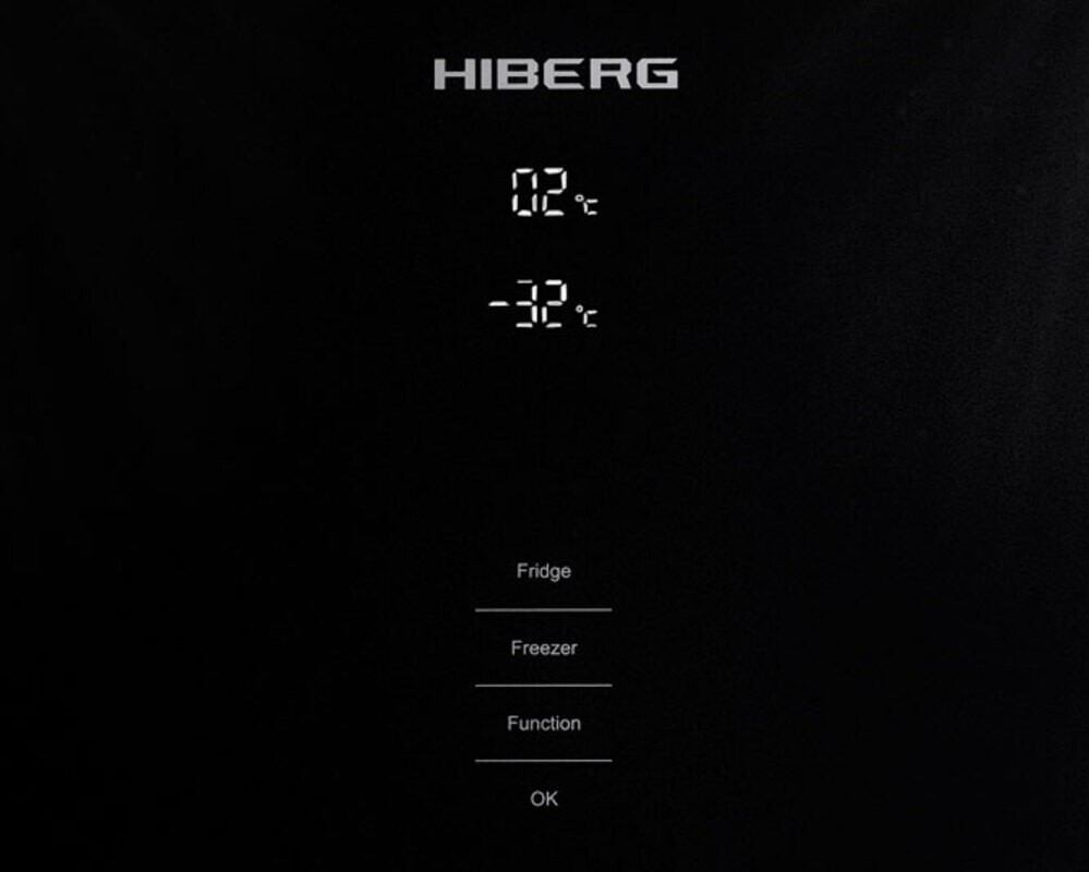 Холодильник HIBERG RFC-400DX NFGB inverter