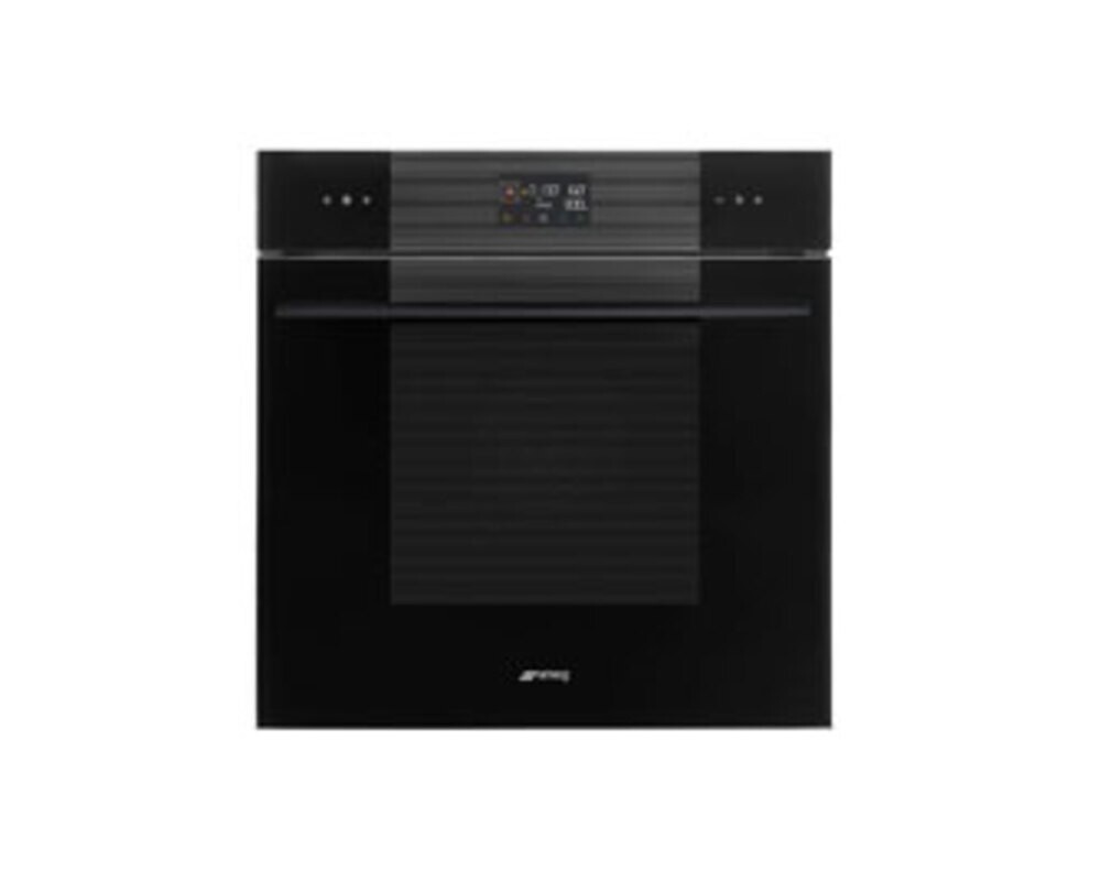 SMEG SO6102M2B3 Многофункциональный духовой шкаф, комбинированный с микроволновой печью, 60 см, 11 функций, чёрное стекло