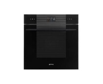 SMEG SO6102M2B3 Многофункциональный духовой шкаф, комбинированный с микроволновой печью, 60 см, 11 функций, чёрное стекло