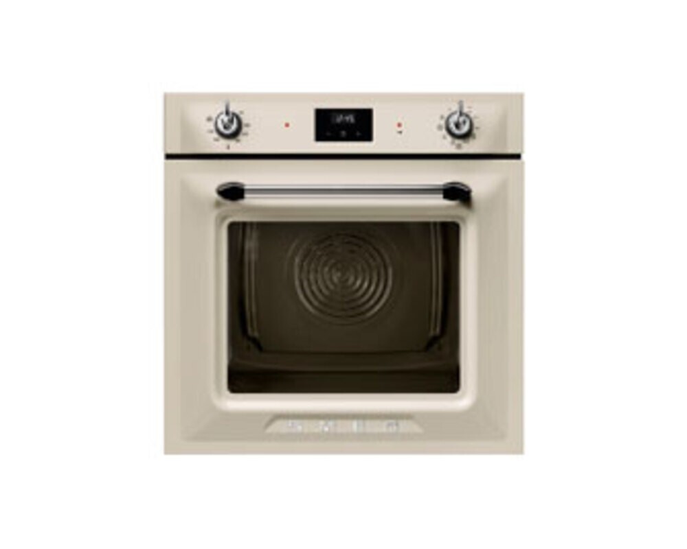 SMEG SOP6900TP Многофункциональный духовой шкаф c пиролизом, 60 см, 9 функций, цвет кремовый
