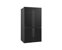 SMEG FQ60NDE Отдельностоящий 4-х дверный холодильник Side-by-Side, No-frost, 90.8 см, цвет чёрный