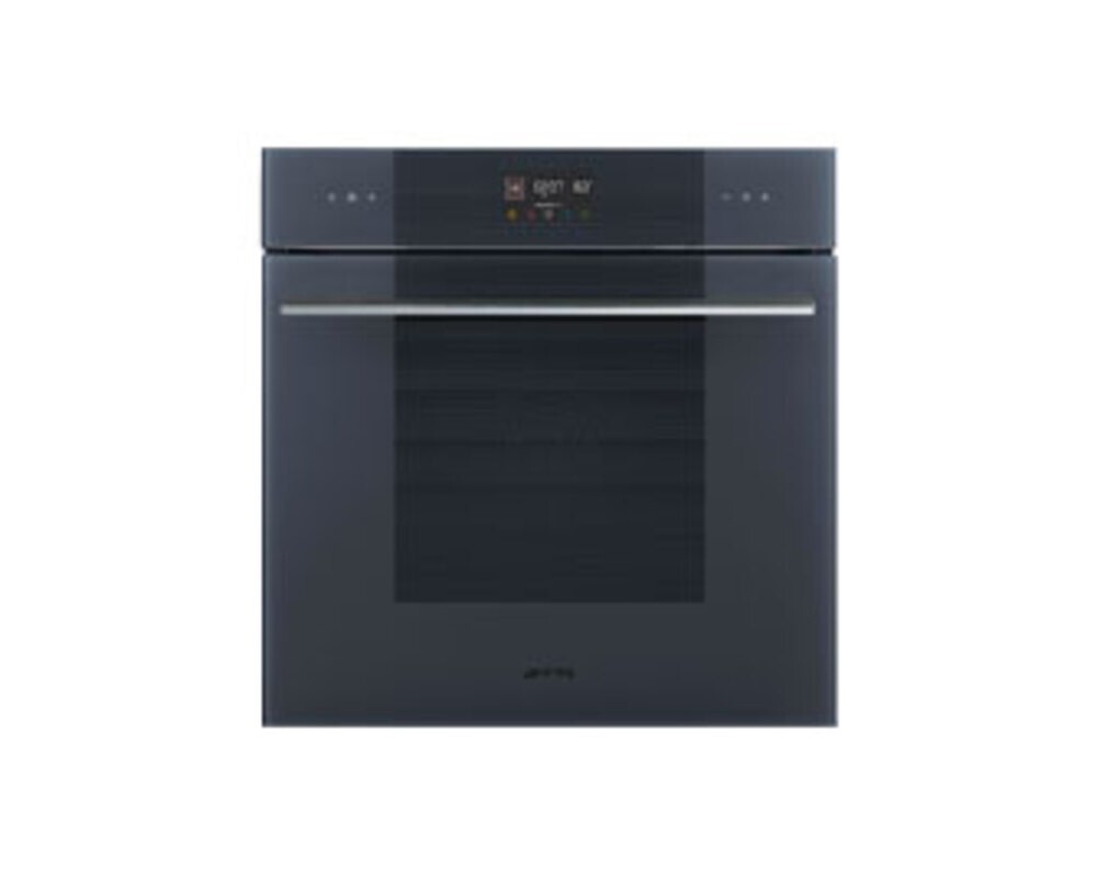 SMEG SOP6102TG Многофункциональный духовой шкаф с пиролизом, 60 см, 10 функций, стекло Neptune grey