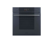 SMEG SOP6102TG Многофункциональный духовой шкаф с пиролизом, 60 см, 10 функций, стекло Neptune grey