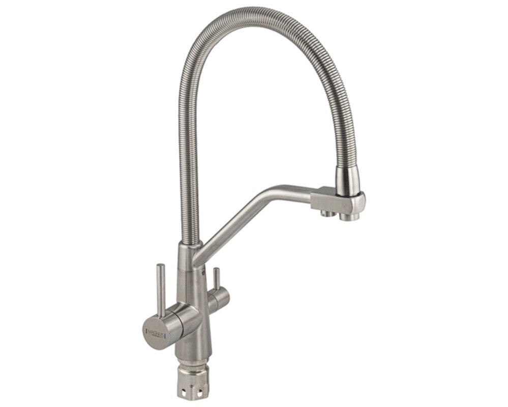 Смеситель 91112, с подкл. фильтра, из нерж. стали 304