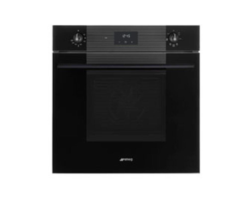SMEG SF6100VB3RU Многофункциональный духовой шкаф, 60 см, 6 функций, чёрное стекло.