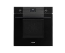 SMEG SF6100VB3RU Многофункциональный духовой шкаф, 60 см, 6 функций, чёрное стекло.
