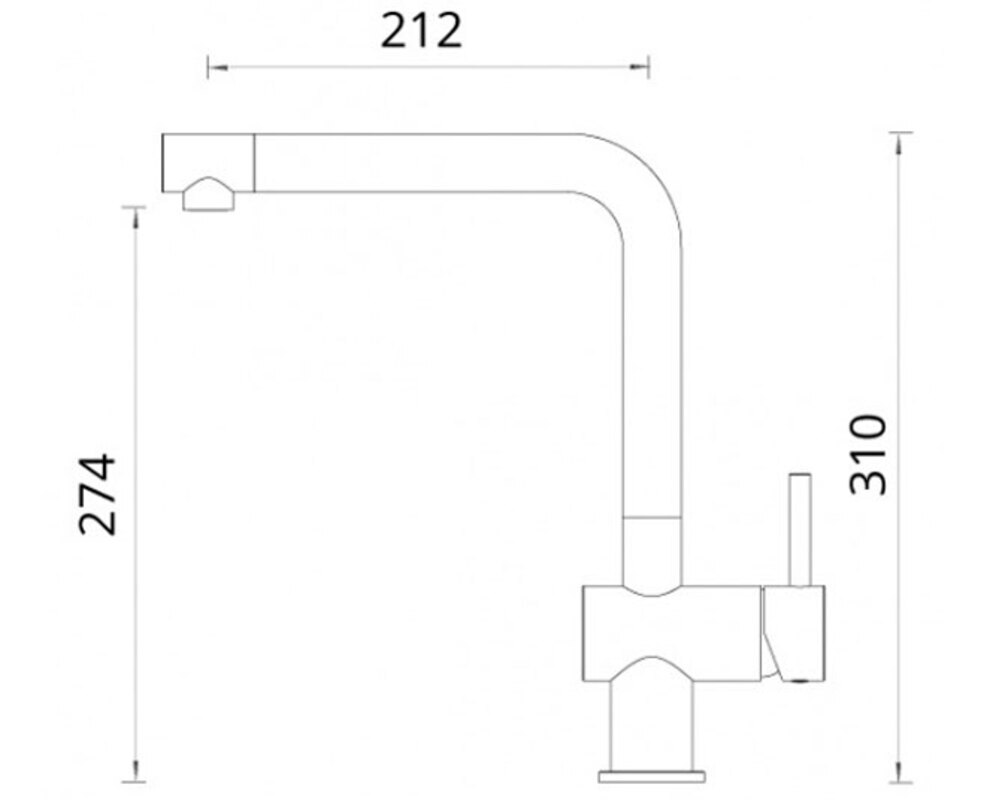 Смеситель Schock EPOS хром