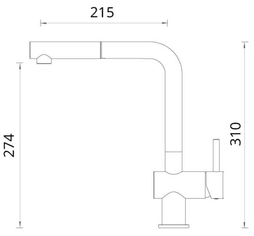 Смеситель Schock Epos-D full color пуро