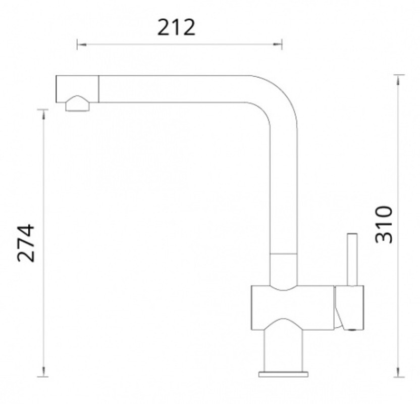 Смеситель Schock EPOS оникс