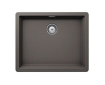 Мойка SCHOCK GREENWICH 60U Cristadur (подстольный монтаж) серебристый камень 556х456