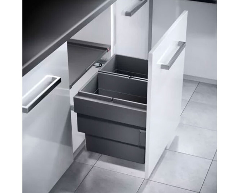 Система выдвижная Hailo Cargo Synchro 60 см, 2x28л