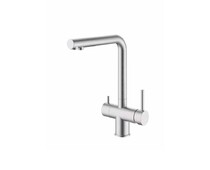 Смеситель Esko K112 вытяж. излив, подкл. фильтра, нерж.