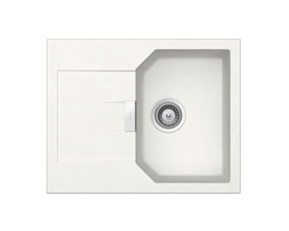 Мойка  Manhattan 40 D Cristalite корз.клапан 640x510 альпина