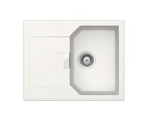 Мойка  Manhattan 40 D Cristalite корз.клапан 640x510 альпина